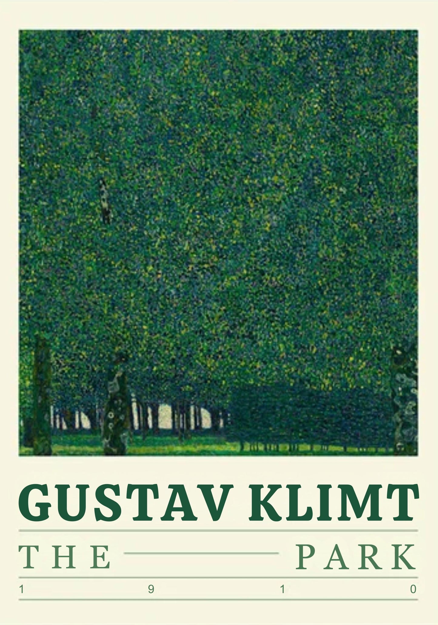 Klimt's The Park | Impressionist Landscape