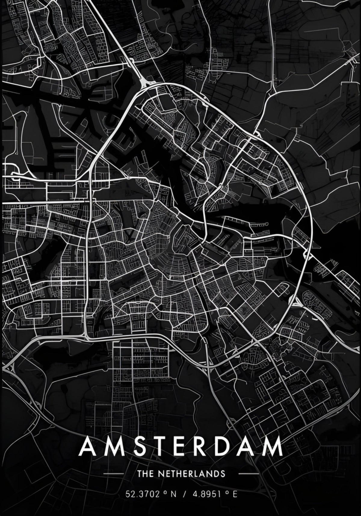 AMSTERDAM CITY MAP