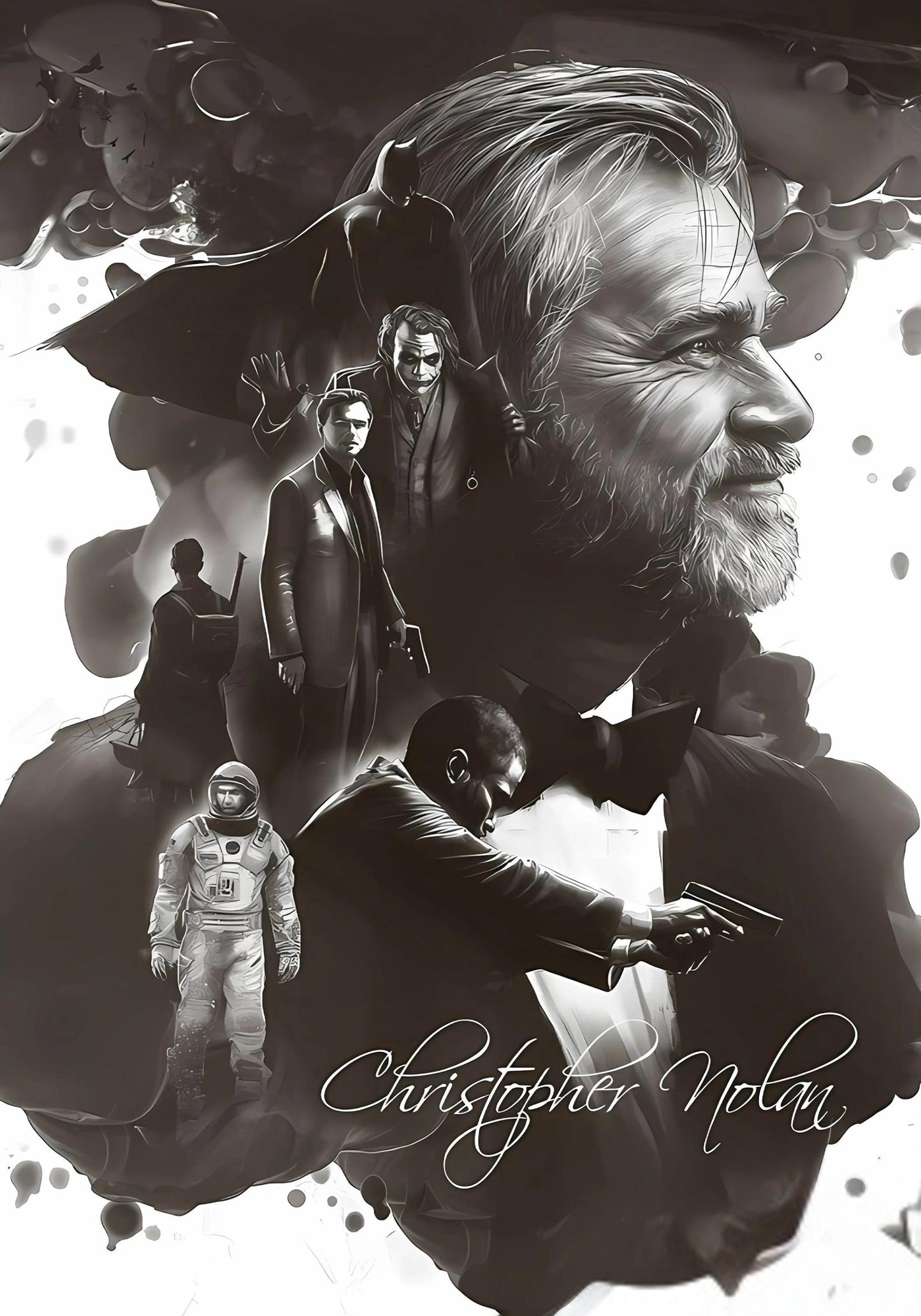 Christopher Nolan Concept Art | Nolan | Movie Poster