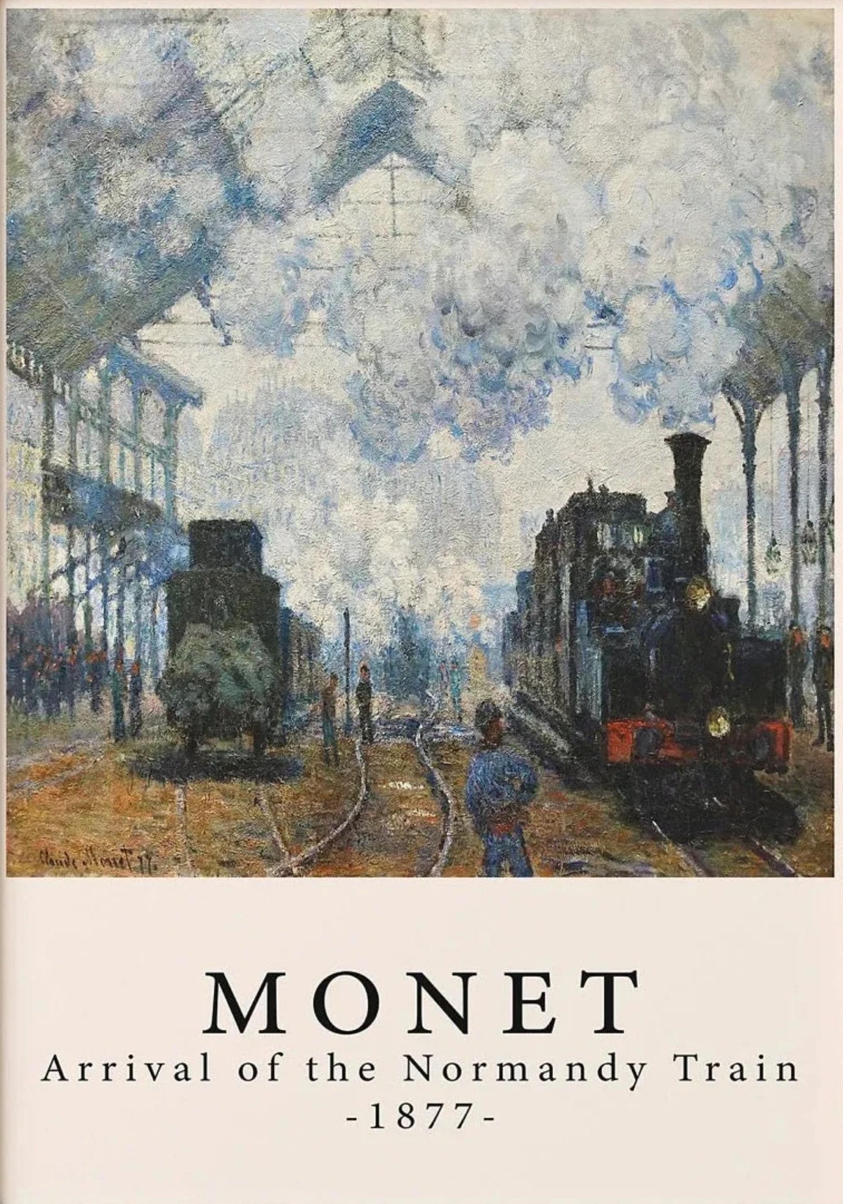 ARRIVAL OF THE NORMANDY TRAIN