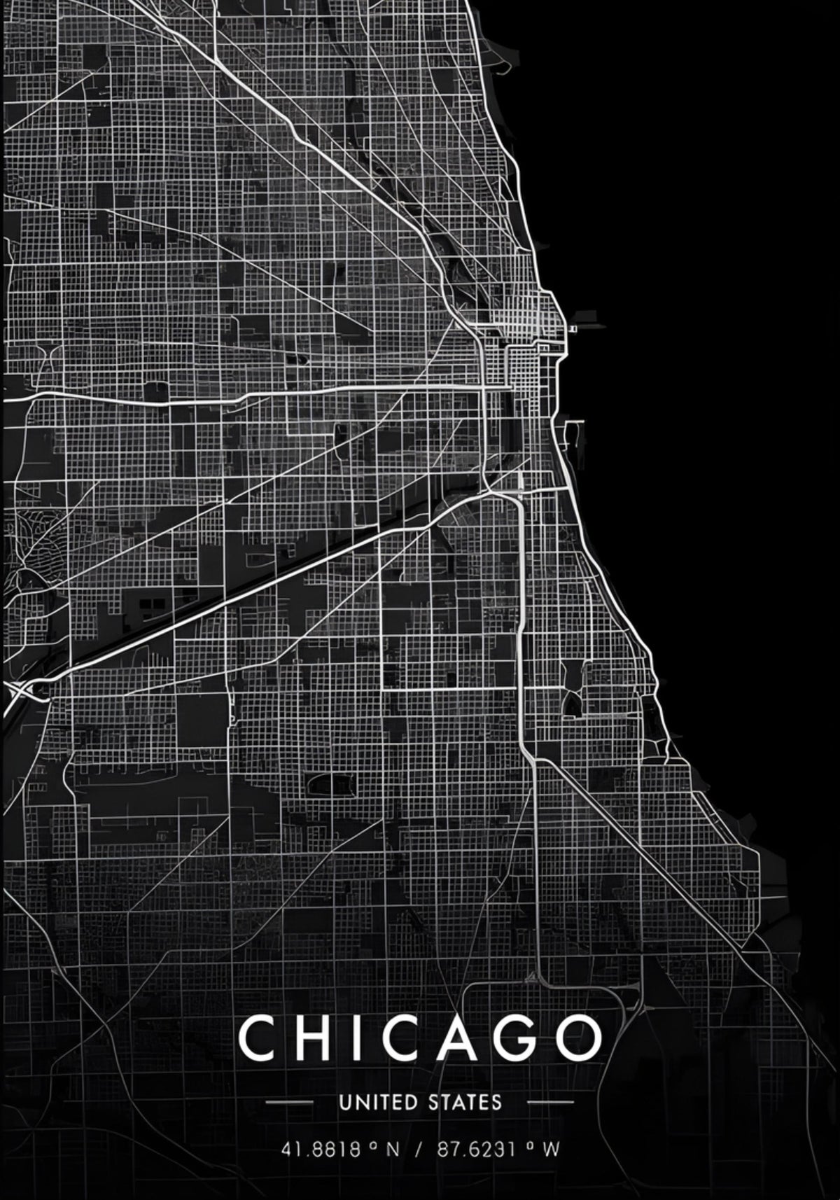 CHICAGO CITY MAP