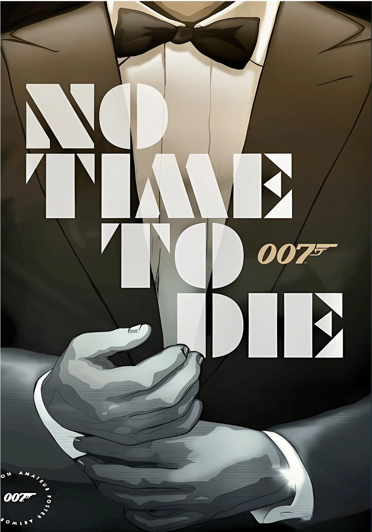 NO TIME TO DIE 007 DANIAL CRAIG | JAMES BOND | MOVIE POSTERS