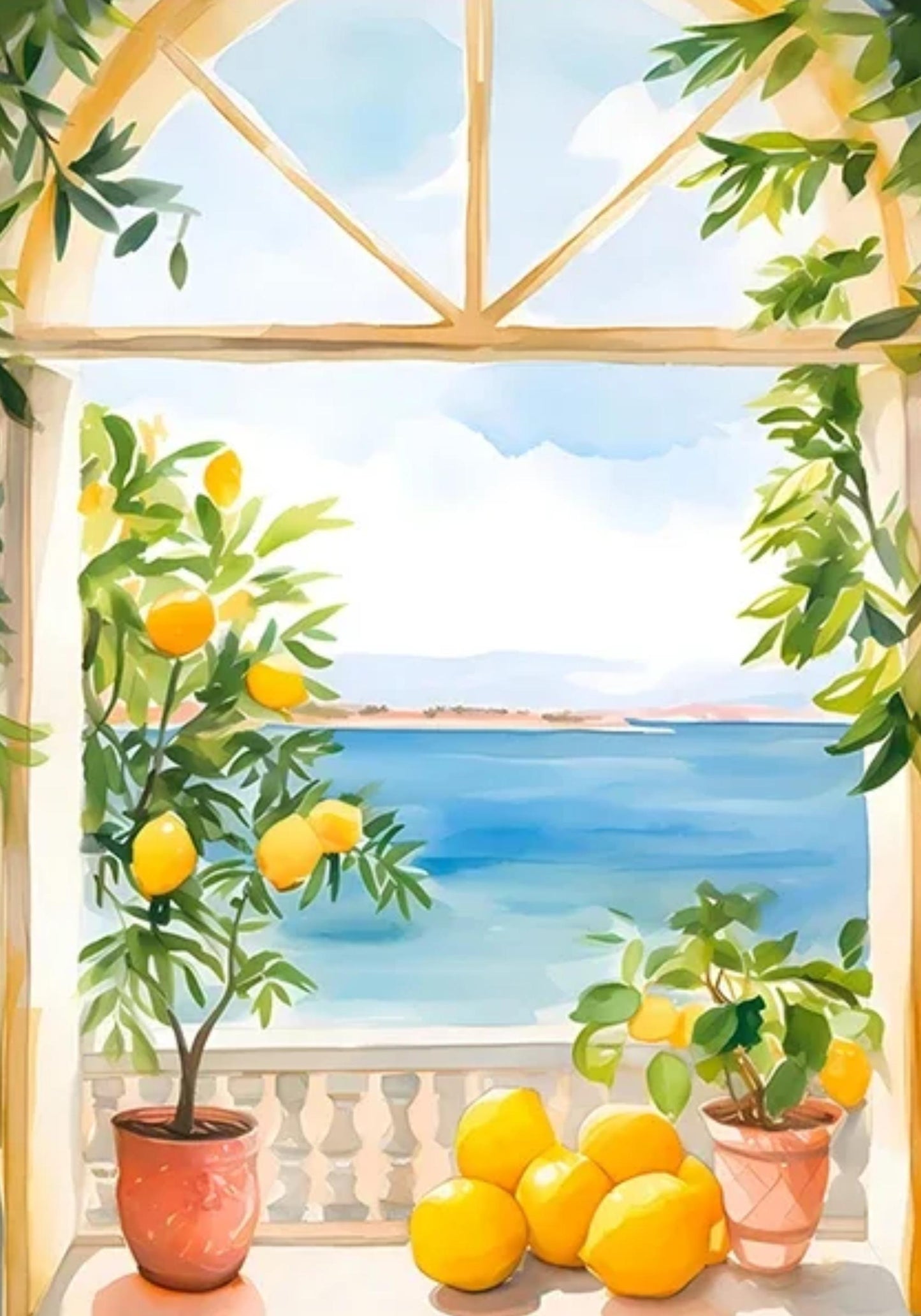 La Dolce Vita | Italian Seaside with Lemons