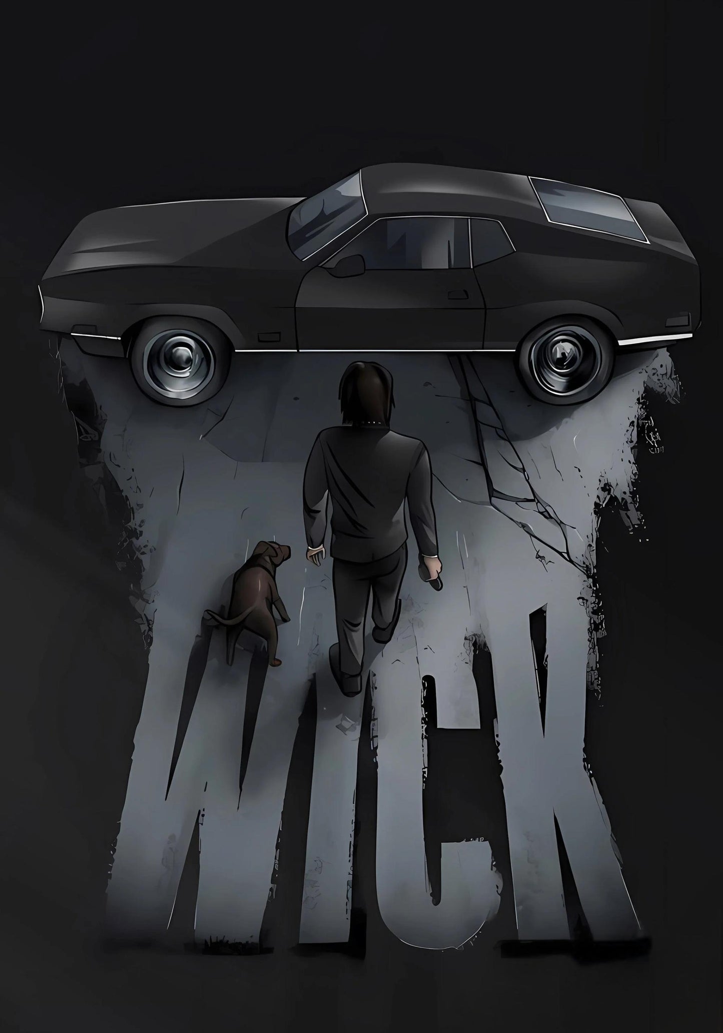 JOHN WICK #01 | Hollywood Movies | Movie Poster