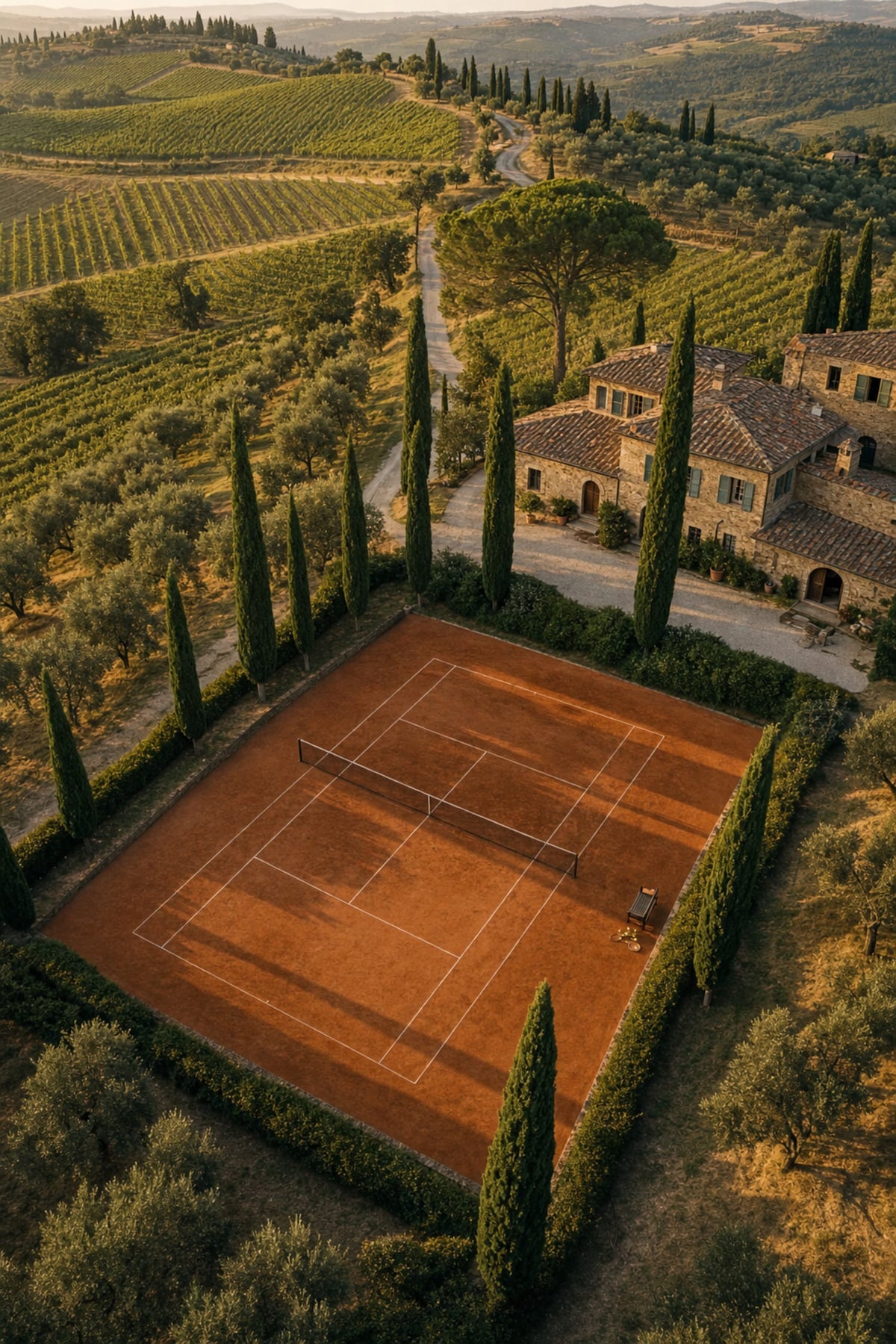 THE COURT'S SERENITY