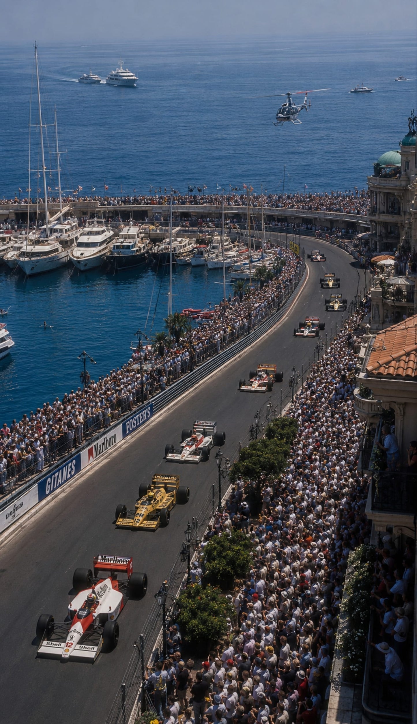 Monaco Grand Prix Racing Scene | Classic Motorsports | Formula 1 Racing