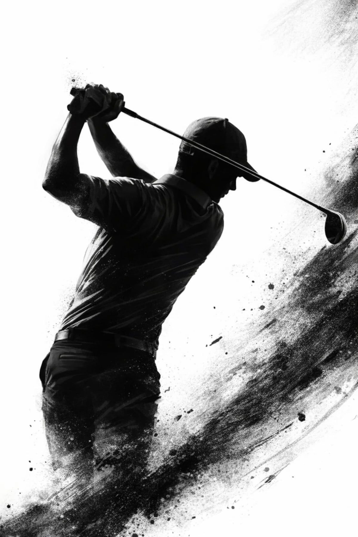 GOLFER IN MOTION