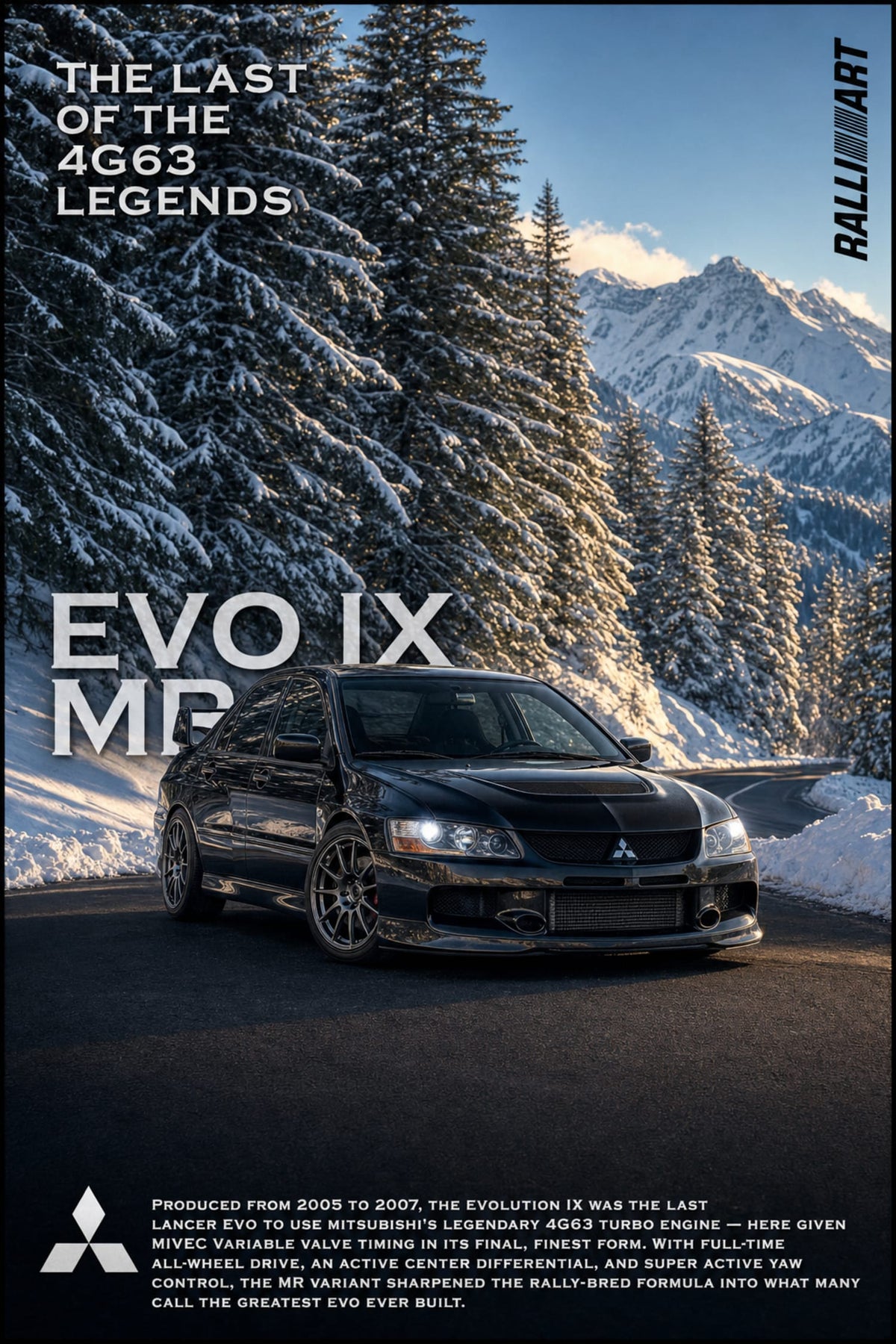 THE ICONIC EVO IX