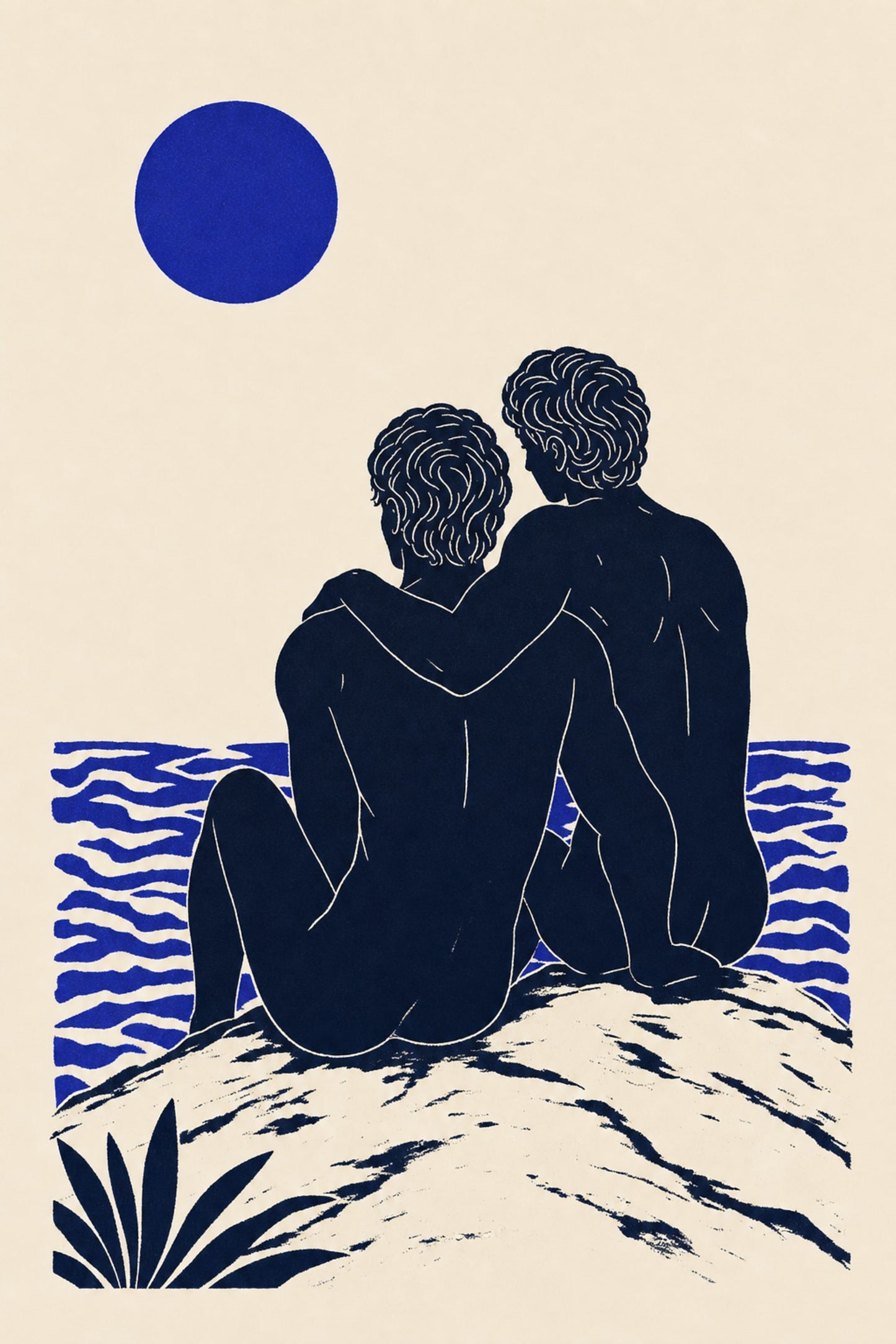 COUPLE'S EMBRACE