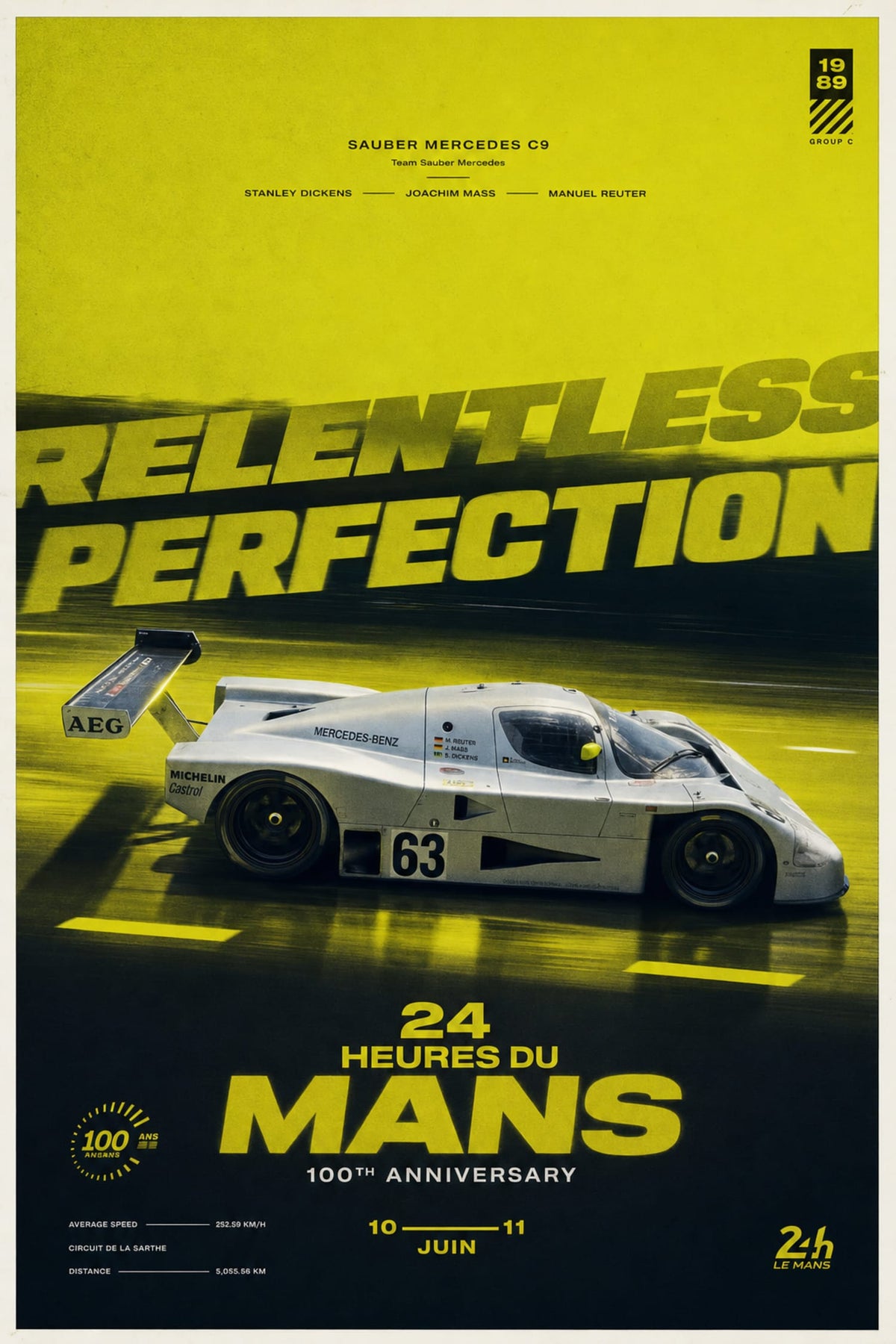 SAUBER MERCEDES C9