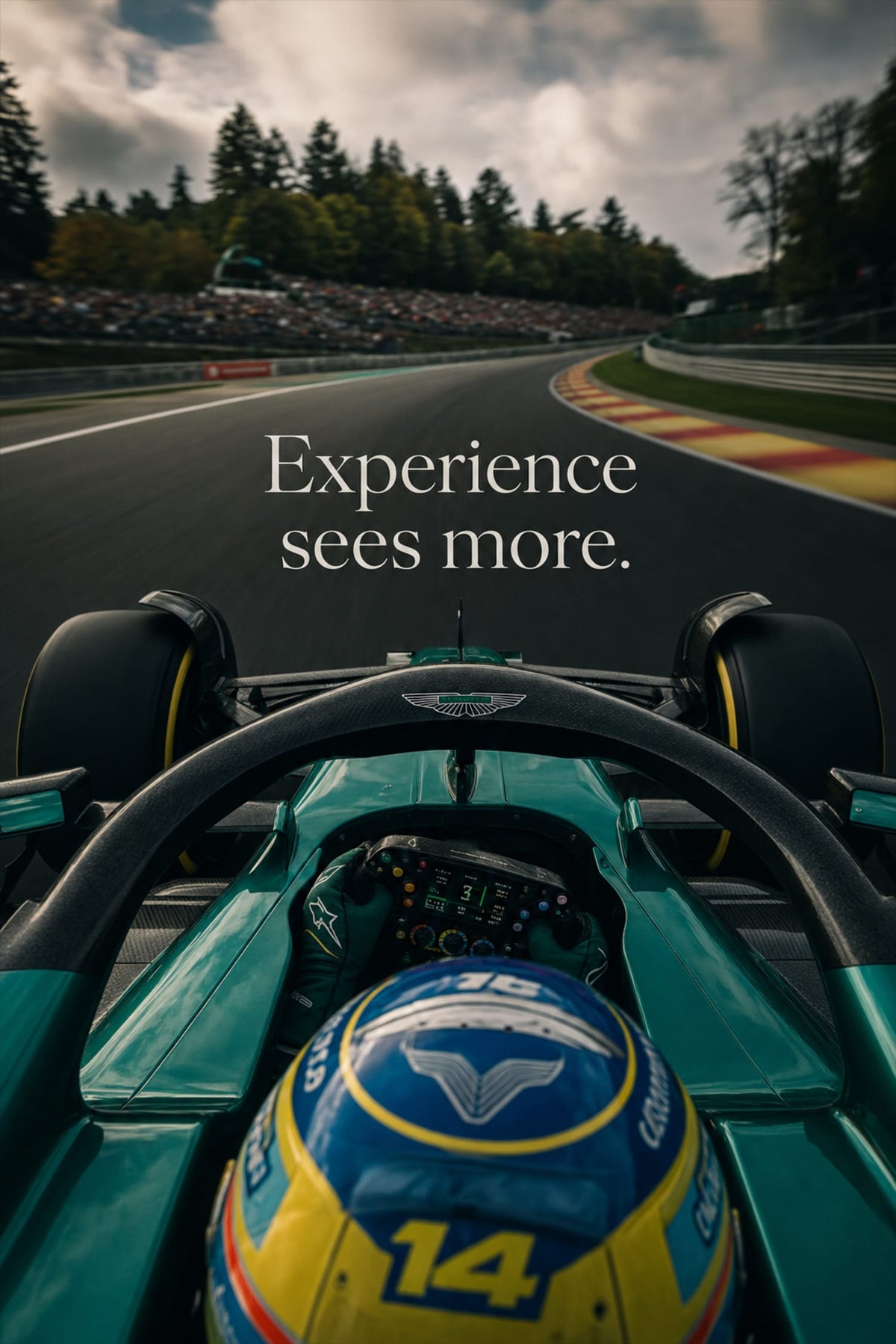 EXPERIENCE SEES MORE