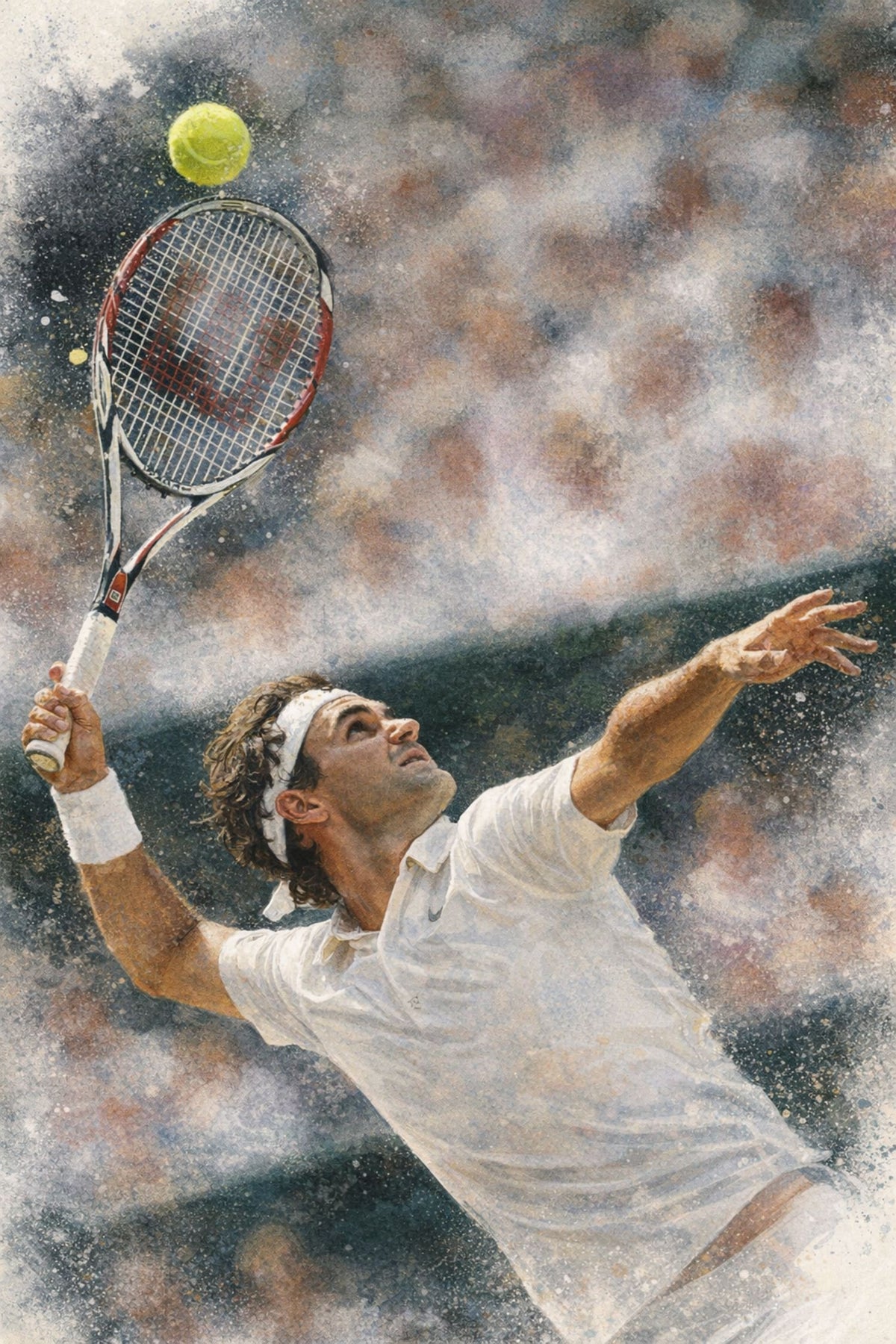 FEDERER'S SERVE