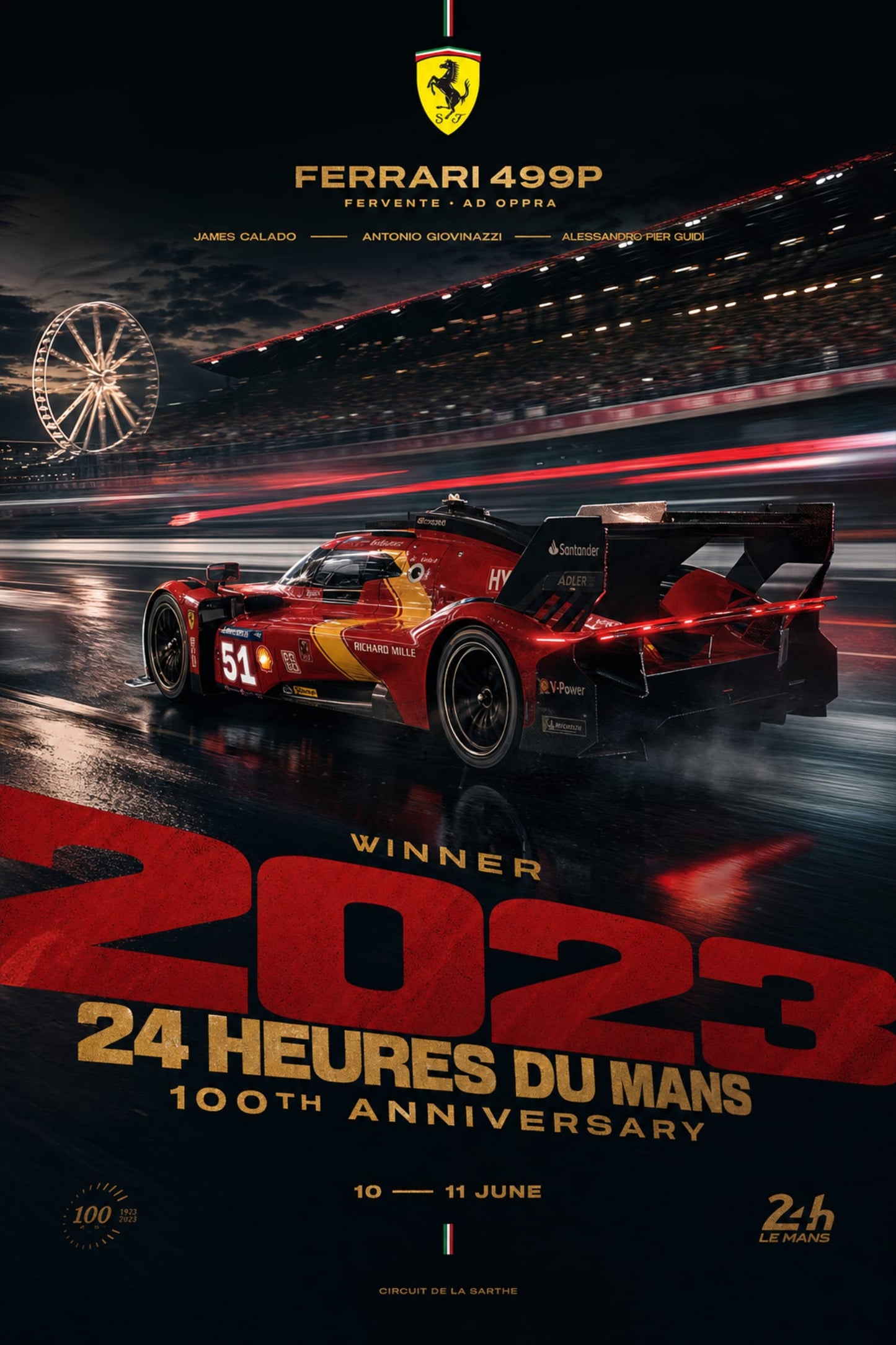 FERRARI 499P LE MANS GLORY