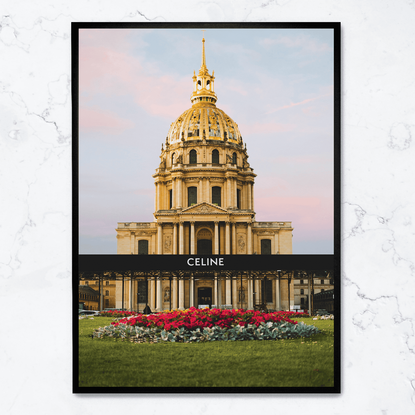 Celine Boulding Poster | Home Decor Art Print | Wall Decor | Visual Artwork | Elegant Design