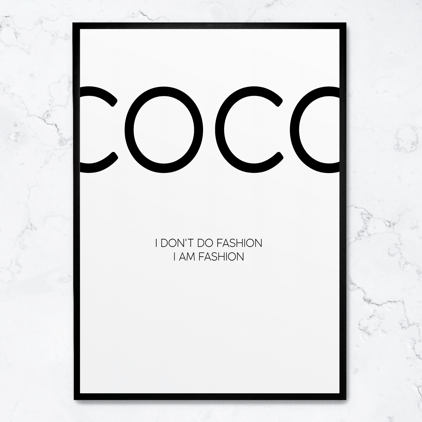 COCO | Artistic Wall Poster | Home Decor | Stylish Visual Artwork for Living Room | Modern Design | Inspirational Decor