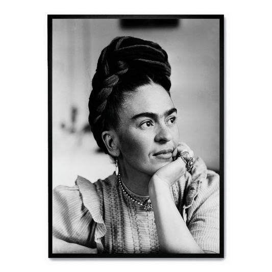 Frida Kahlo Artistic Portrait | Vibrant Colors | Home Decor | Wall Art Poster | Creative Expression | Museum Quality Reproduction