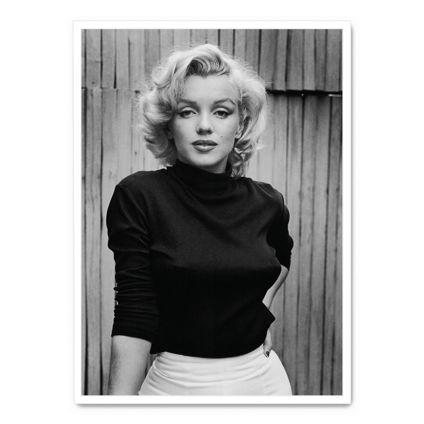 Marilyn Monroe Vintage Glamour | Iconic Hollywood Legend | Art Print Poster | Classic Movie Star Wall Decor | Timeless Celebrity Portrait