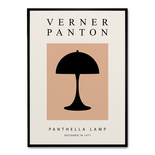 Panthella Lamp Poster | Modern Home Decoration | Stylish Art Print | Perfect for Living Room or Office | Elegant Design