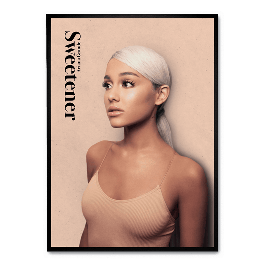 Ariana Grande | Sweetener Album Art | Music Poster | Premium Quality Print | Wall Art Decor | Home & Garden Decor | Modern Stylish Artwork |  Hype Merch | Ideal Gift for Ariana Grande Fans