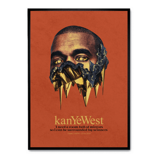 KanYe Need A Room | Unique Poster | Home Decor | Wall Art | Contemporary Design