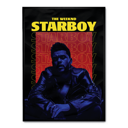 The Weeknd Starboy Poster | Music Art | Wall Decor | Home & Garden | Artwork