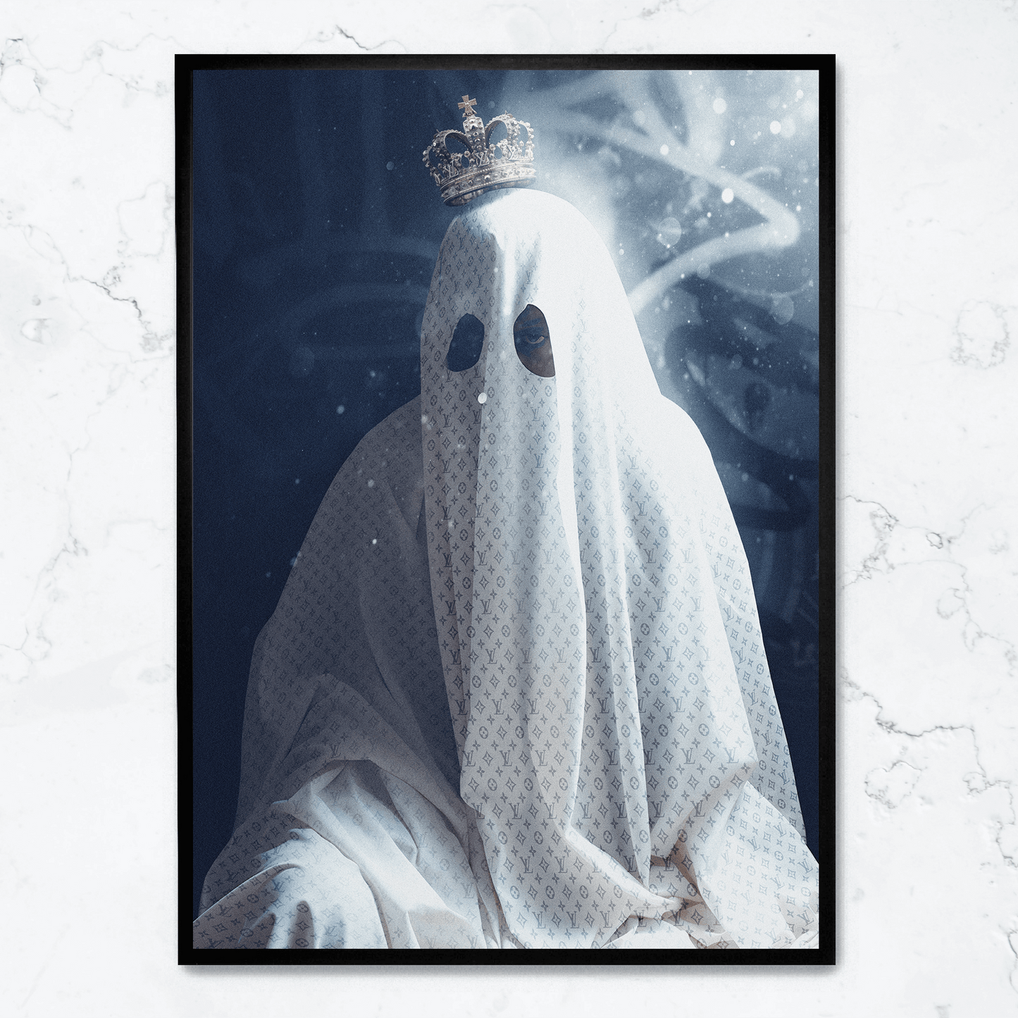Luxury Ghost | Modern Art Poster | Contemporary Decor | High-Quality Print | Wall Art | Aesthetic Design | Home Decoration