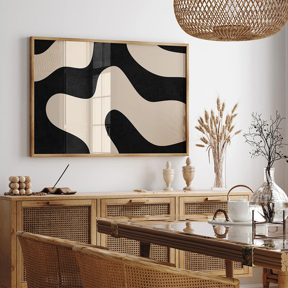 Silent Layers Art | Decorative Wall Poster | Home & Garden Decor | Visual Artwork Print