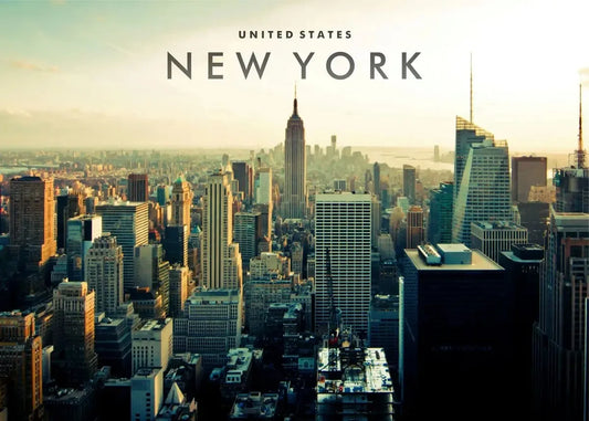 Empire State Building Skyline Poster | Iconic New York City Views | Timeless Urban Landscape Art | United States Decor