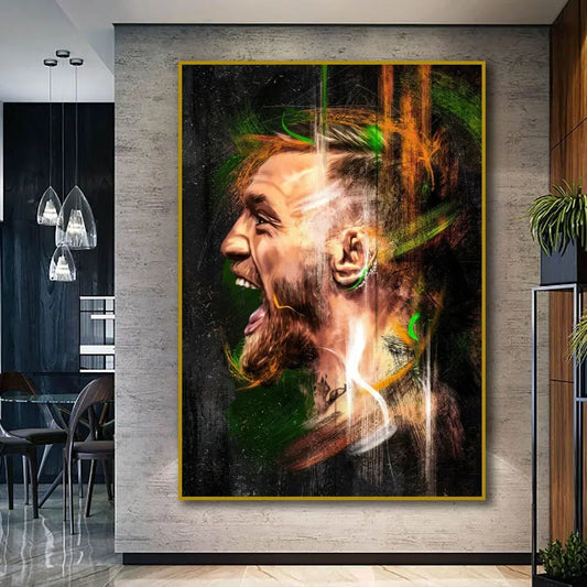 Conor McGregor | Boxing Motivation Poster | Professional Print | Gym Wall Art | UFC Inspiration Decor