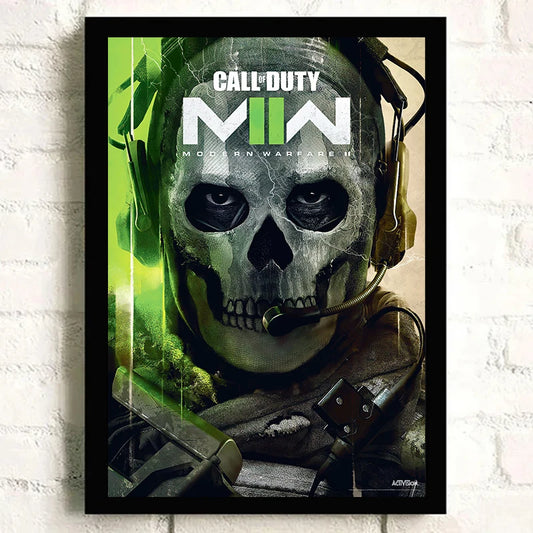 Modern warfare 2 - Call of Duty Game Poster Decorative Pictures for Living Room Decor Decorative Prints Wall Painting on Canvas Wall Art Posters
