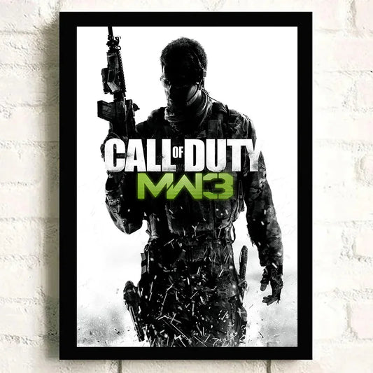 Modern warfare 3 - Call of Duty Game Poster Decorative Pictures for Living Room Decor Decorative Prints Wall Painting on Canvas Wall Art Posters