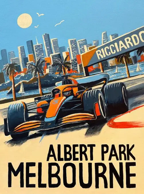 Spa Francorchamps Racing Poster | Formula 1 Track Action Print | Motorsport Decor | Home & Garden Art
