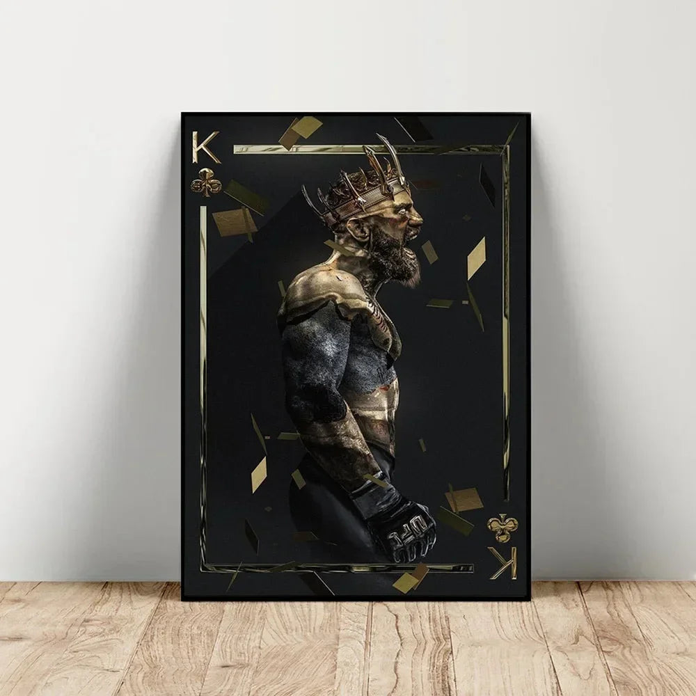 Conor McGregor Poster | Inspirational Boxing Artwork | Professional Gym Wall Decoration | UFC Fighter Motivational Print