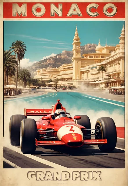 Vintage Motorsport Poster Vintage Racing Posters Collection Wall Art Canvas Painting Retro Bar Home Room Decoration Mural Gifts