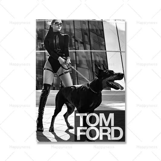 Tom Ford Poster | Luxury Designer Art Print | Classic Elegance | Timeless Style Display Art