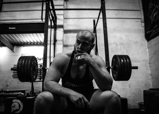 Bodybuilding | Weightlifting | Motivational Quote | Gym Fitness Poster | Contemplation and Strength: The Weight of Dedication