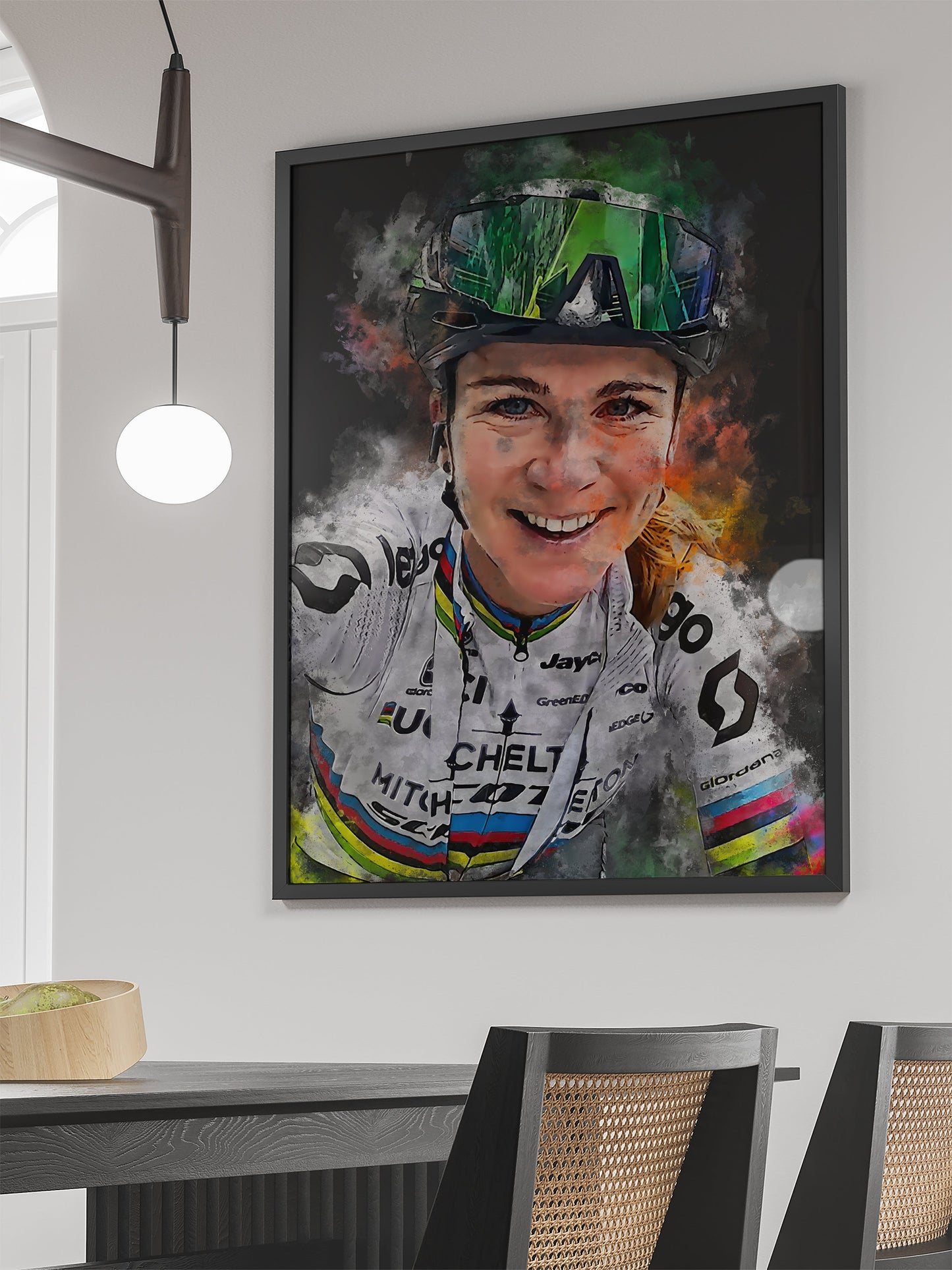Van Vleuten sport poster