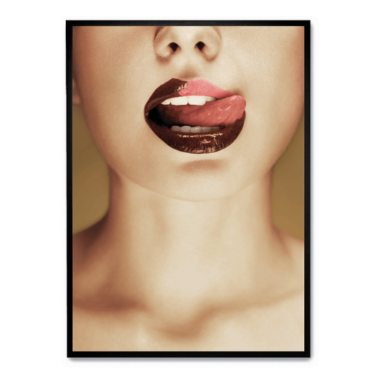 Chocolate Art Print | Decorative Wall Poster | Home Decor | Food-Themed Poster | Kitchen or Dining Room Decoration