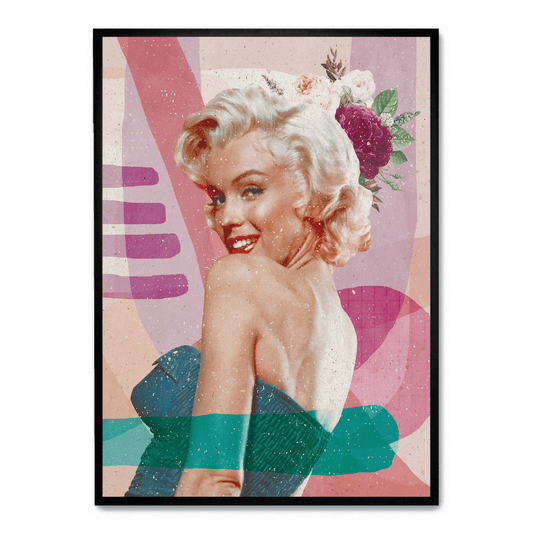 Marilyn Monroe | Classic Hollywood Icon | Movie Star Art | Wall Decor Poster | Home Decoration | Vintage Style