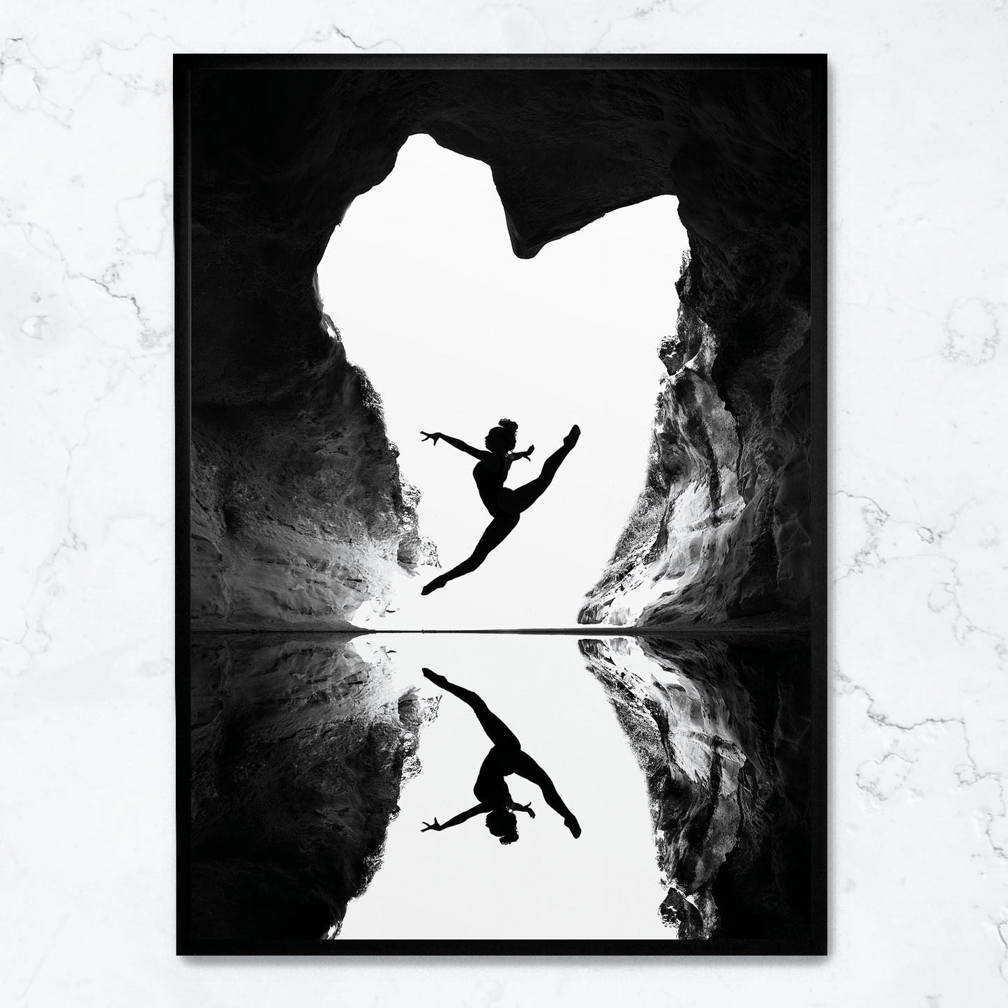 A Beating Heart | Artistic Wall Poster | Heartbeat Design | Home Decor | Living Room Art | High-Quality Print