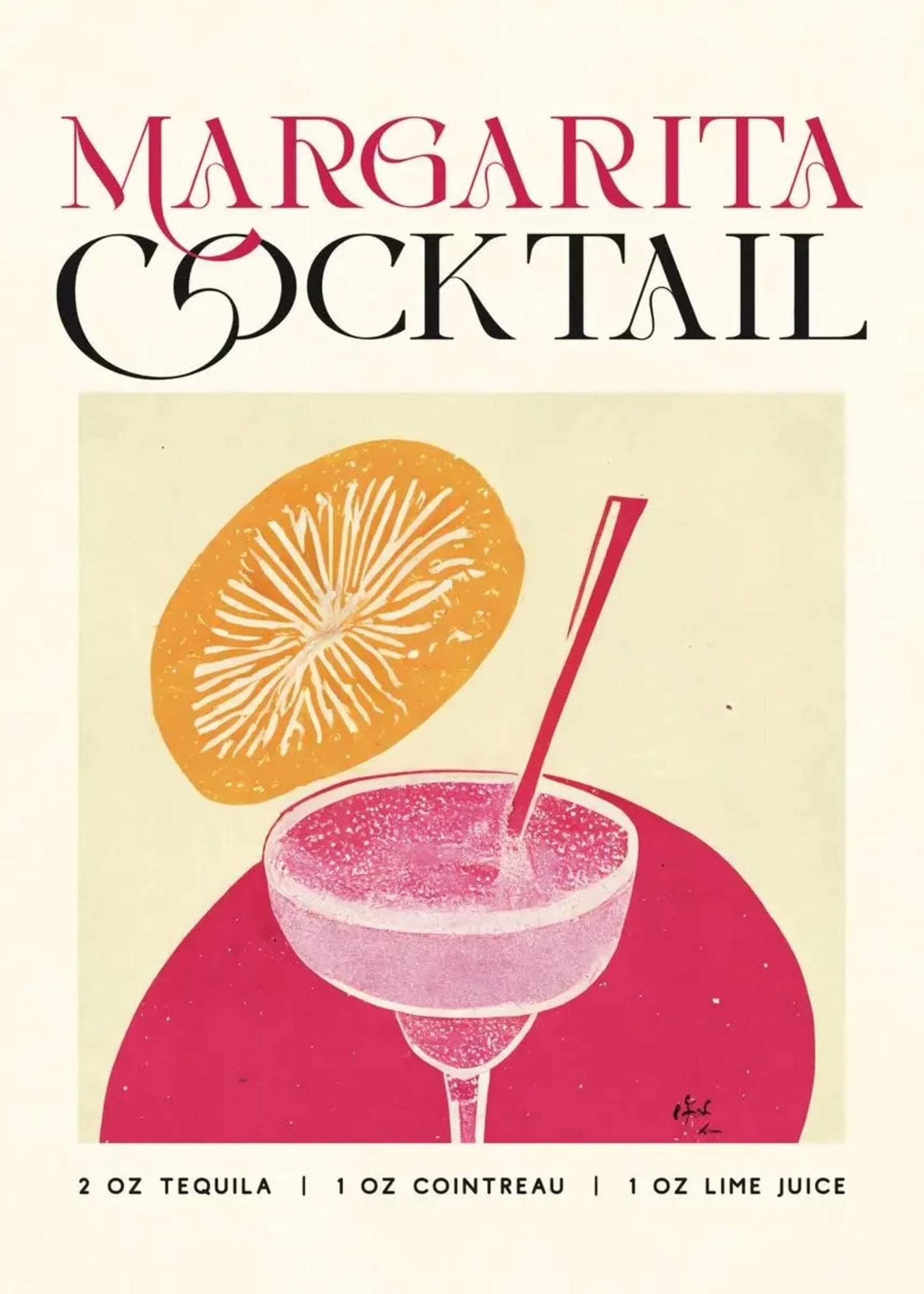 Margarita Cocktail Art | Vibrant Party Vibe