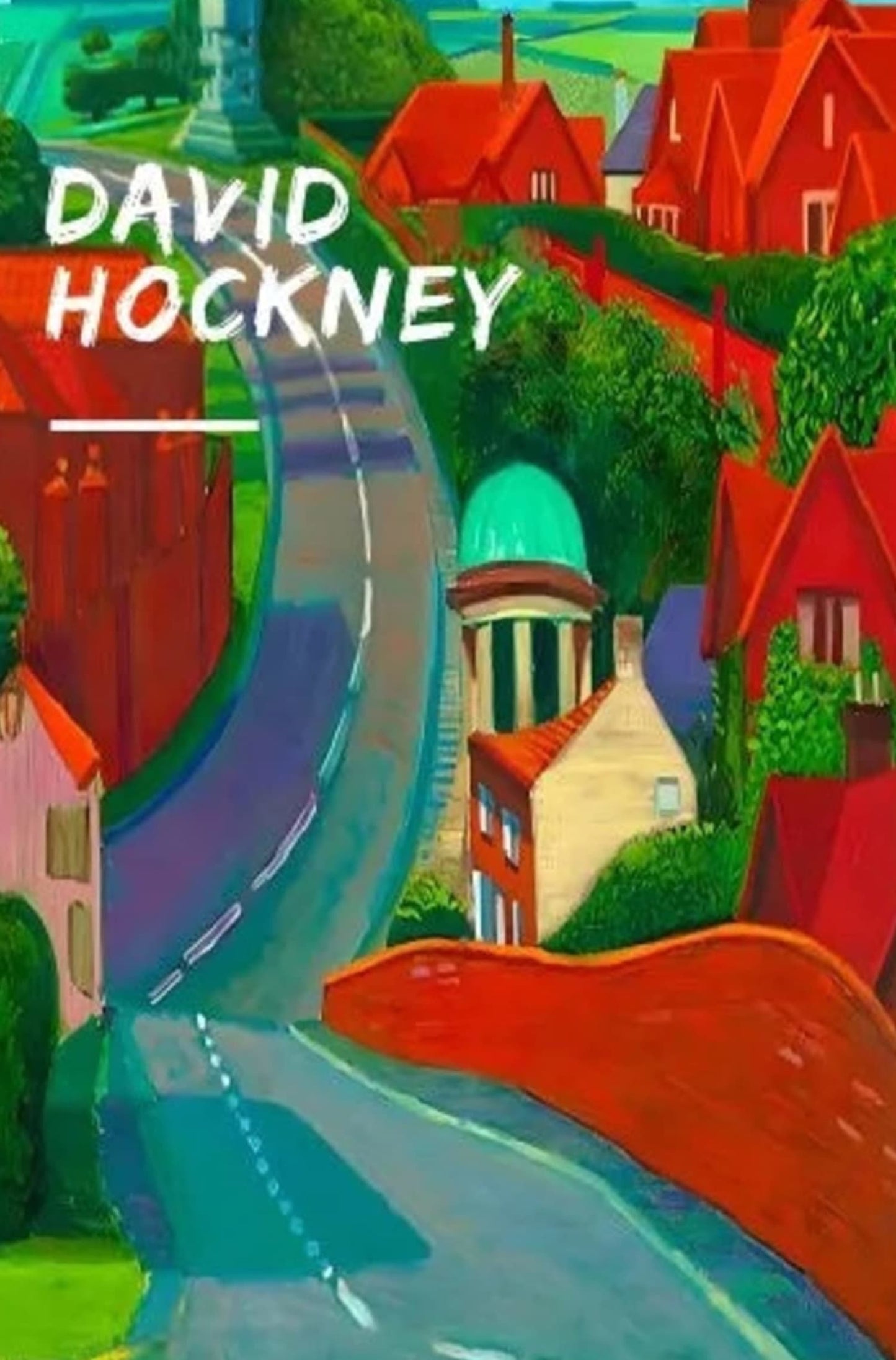 David Hockney | Twisty Road