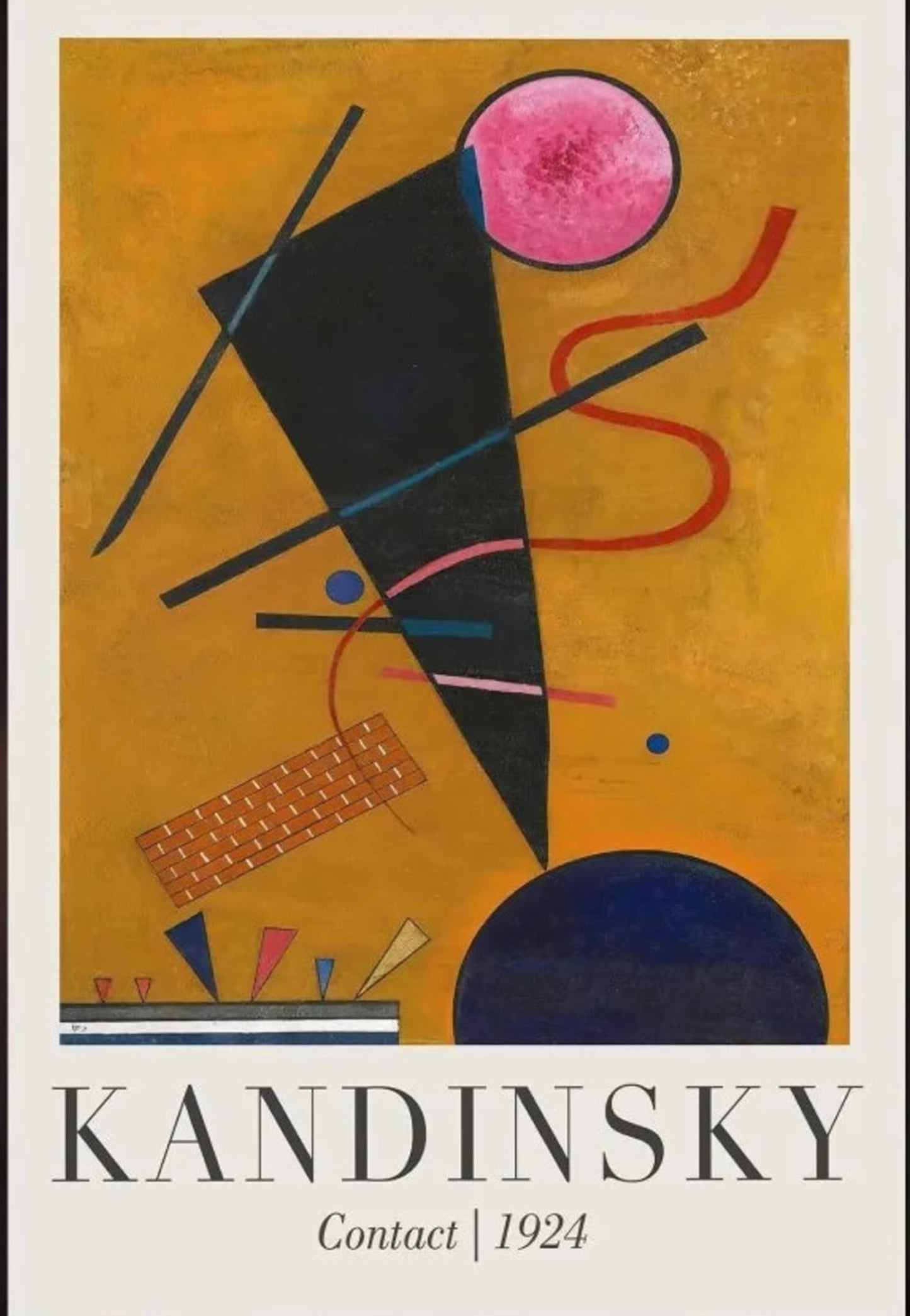 Wassily Kandinsky | Contact | 1924 Classic Art