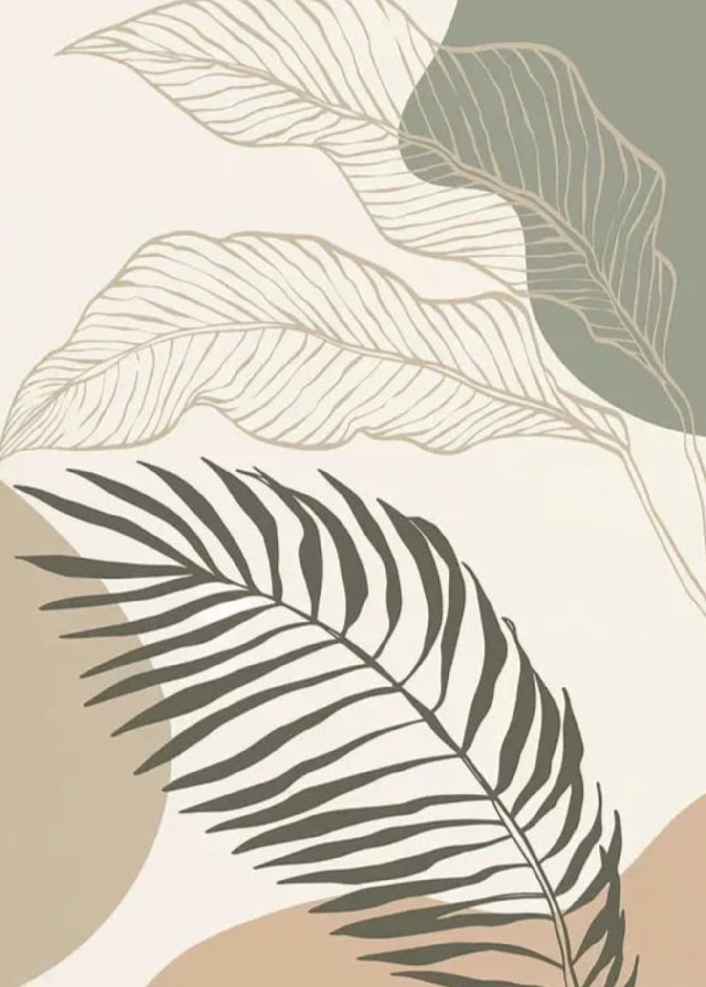 Shapes of Nature Poster | Nature Artwork | Home Wall Decor | Botanical Wall Art | Scenic Prints | Visual Artwork Decor