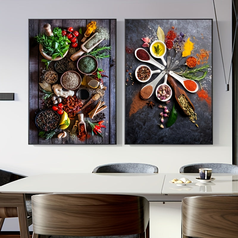 Vintage Kitchen Poster | Hot Spices