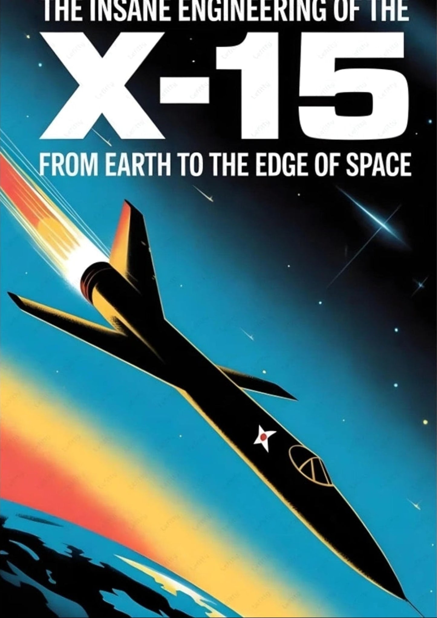 VINTAGE X-15 ROCKET
