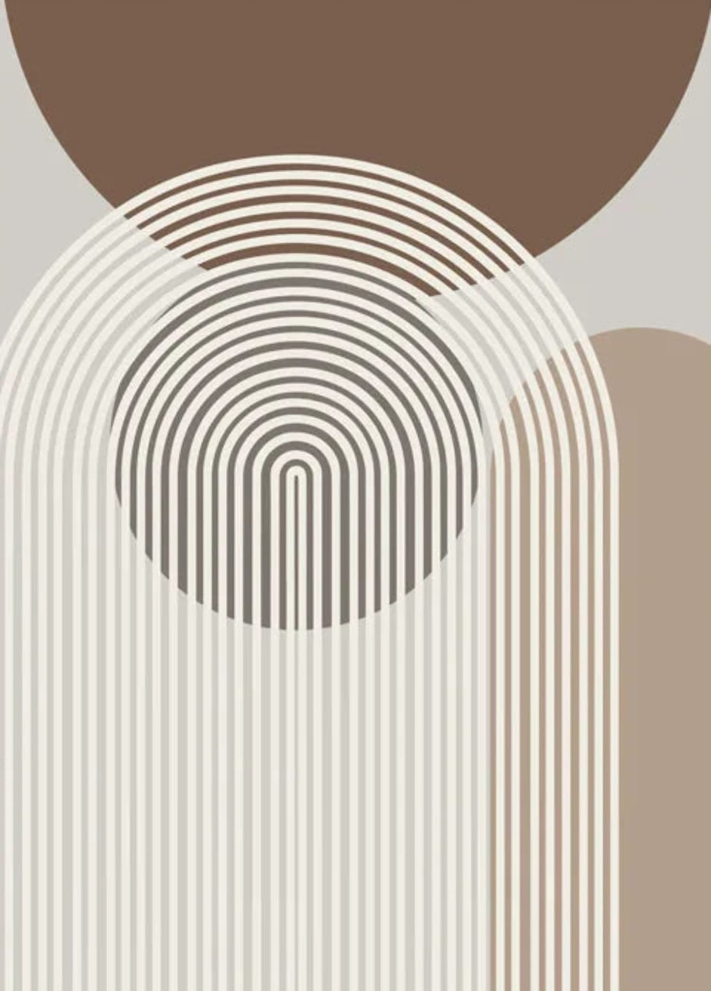 Subtle Tensions of Negative Space | Minimalist Art Print | Abstract Wall Poster | Modern Decor | Monochrome Design | Home & Garden Decor | Artistic Visual Artwork