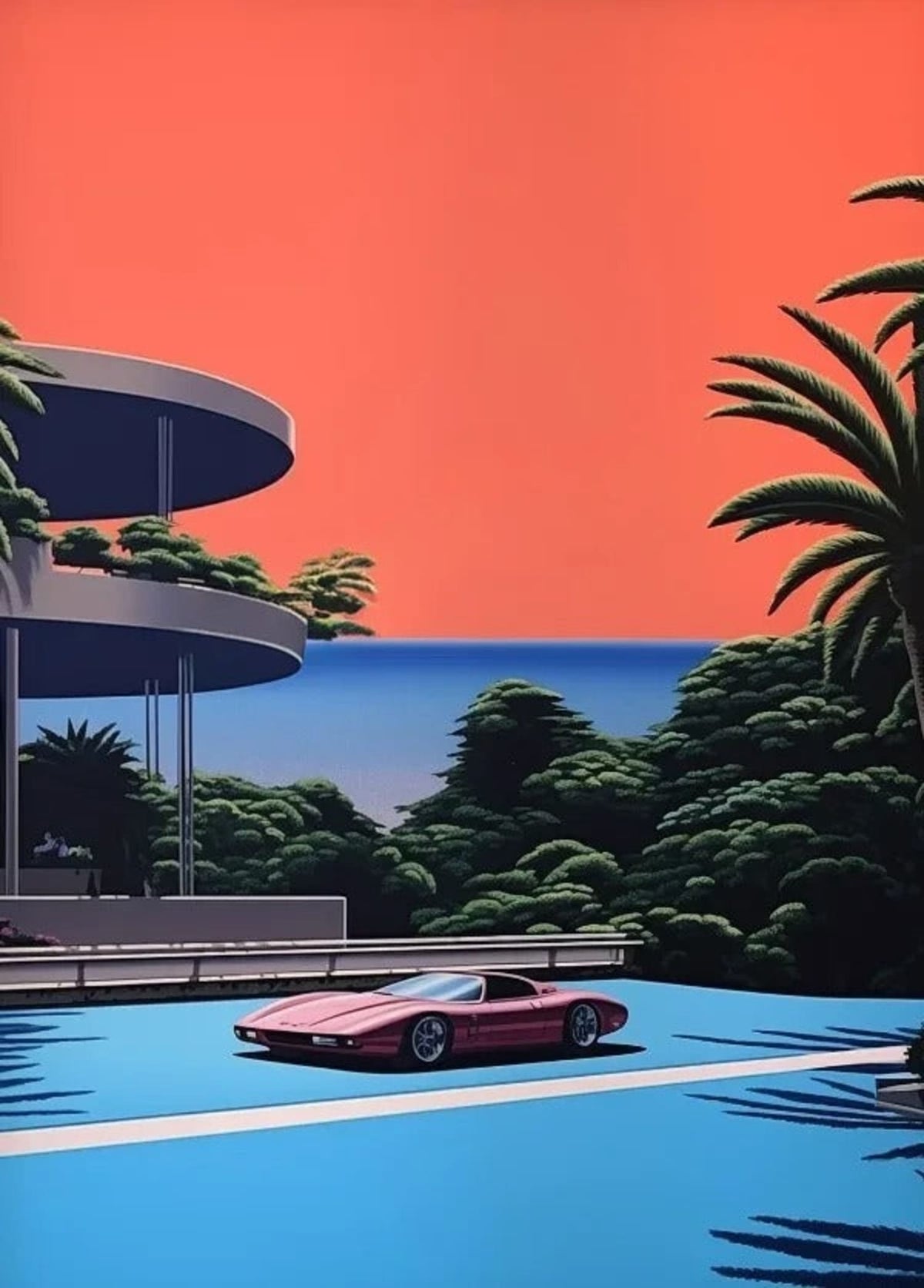 RETRO CITYSCAPE