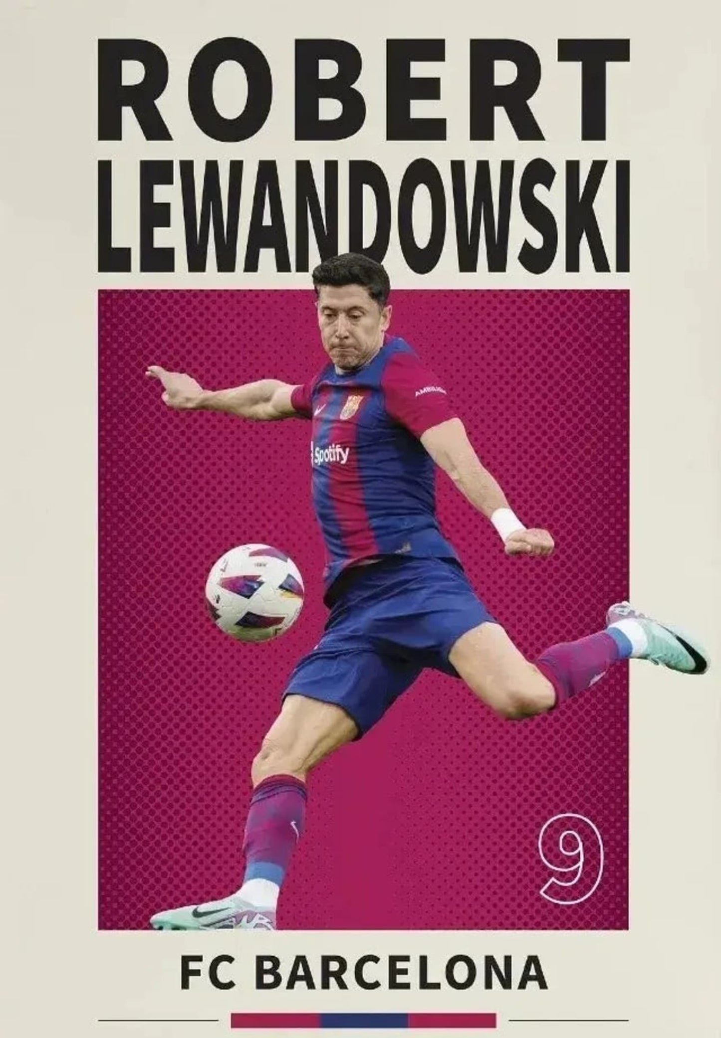 Robert Lewandowski | Soccer Legend Poster