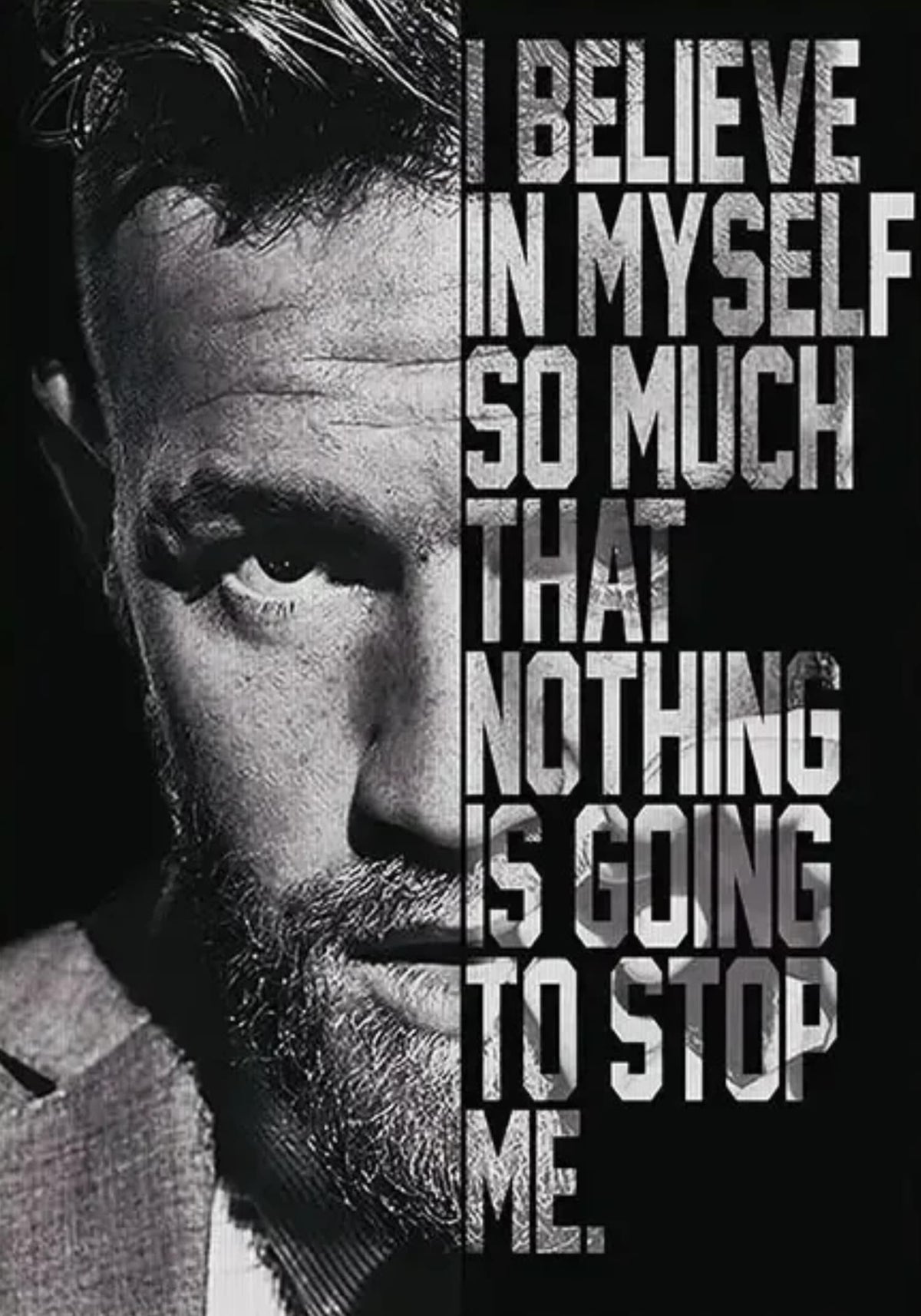 I BELIEVE IN MYSELF